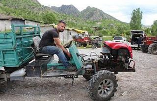 Kendi imkanlarıyla patpat aracı üretip satıyor
