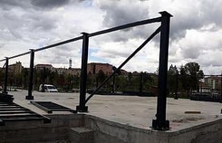 Kentpark’ta kafeterya yapımı start aldı