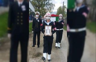 Kıbrıs gazisi Kahraman, son yolculuğuna uğurlandı