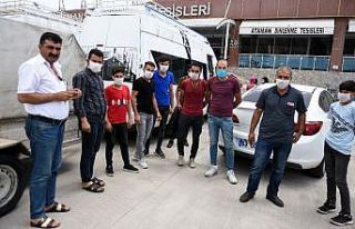 Kıbrıs’ta mahsur kalan işçiler memleketlerine...