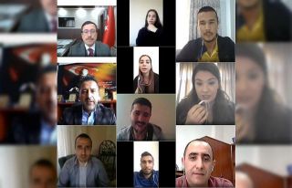 Kızılay, SBF öğrencileriyle telekonferansta buluştu