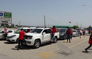 Kızılay’dan bin 100 aileye gıda yardımı