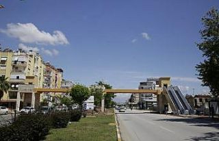 Kızılırmak Caddesi üst geçidinde sona yaklaşıldı