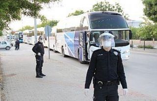 KKTC’den gelen 288 kişi, Karaman’da karantinaya...