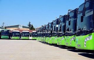 Kocaeli’de belediye otobüsleri bir ayda 2 milyon...