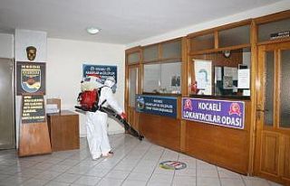 Kocaeli’de dezenfekte çalışmaları sürüyor