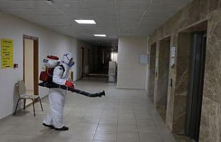 Kocaeli’de karantina yurtları dezenfekte ediliyor