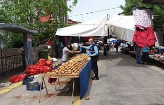 Körfez’de semt pazarları denetleniyor