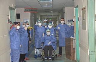 Korona virüsünü 46 günde yenen 69 yaşındaki...