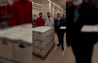 Köy muhtarından örnek davranış