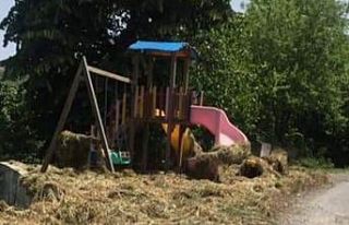 Köyde park var, oynayacak çocuk yok