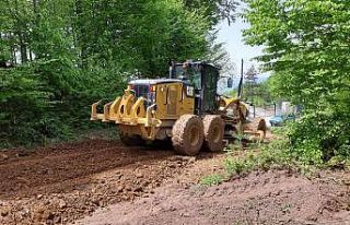 Köylerde alt yapı çalışmaları başladı