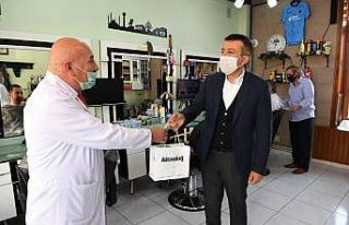 Kuaför ve berberlere hijyen desteği