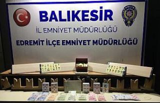 Kumarhaneye çevrilmiş eve baskın