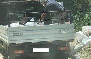 Kuşadası Belediyesinden kaçak moloz ve hafriyata...