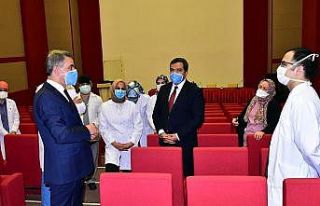 Malatya Valisi Baruş’tan koronaya karşı sıcak...