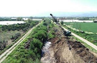 Malgaç çayı temizleniyor