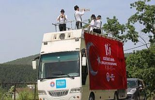 Maltepe sokaklarında 19 Mayıs coşkusu