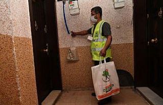 Mamak Belediyesi korona virüs ile mücadelesini sürdürüyor