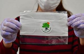 Mamak Belediyesi’nden maske üretimi