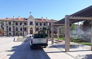 Manisa’da hem virüsle hem haşereyle mücadele