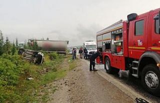 Manisa’da iftar öncesi feci kaza: 1 ölü, 2 yaralı