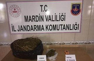 Mardin’de 5 kilo esrar ele geçirildi