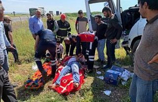 Mardin’de iki tır çarpıştı: 1 yaralı