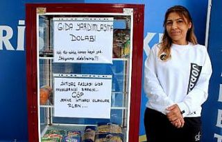 Market sahibi öncü oldu, mahalle destek verdi