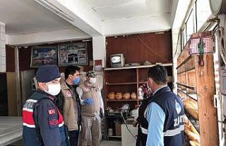 Market ve fırınlarda denetimler sürdürülüyor