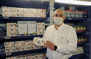 Marketlerde cerrahi maske satışı başladı