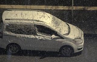 Mayıs ayında lapa lapa kar yağdı