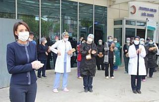 MEDAŞ çalışanlarından sağlıkçılara Anneler...