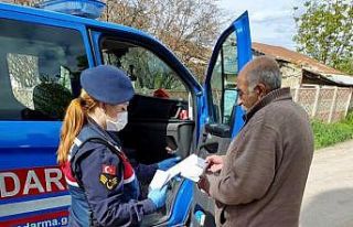 Mehmetçik, 65 yaş üstüne vefa hizmetini sürdürüyor