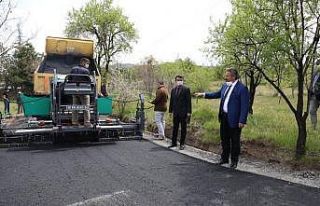 Melikgazi Eğribucak’ta 5 sokakta çalışma yaptı