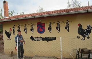 Memleket hasreti duvarlara yansıdı