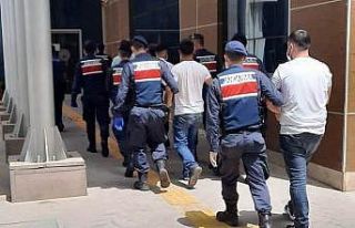 Menemen’de hayvan hırsızları jandarmanın takibinden...