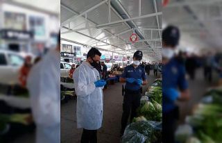 Menteşe ’de pazarlar polislere emanet