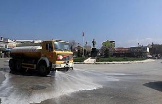 Menteşe’de dezenfeksiyon işlemleri devam ediyor