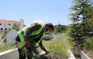 Mezarların bakımını Yahşihan Belediyesi yapacak