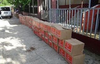 MHP Diyarbakır İl Başkanlığı, muhtaç aileleri...