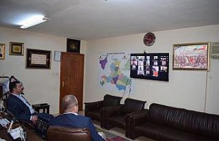 MHP’de Telekonferans ile KOVİD toplantısı