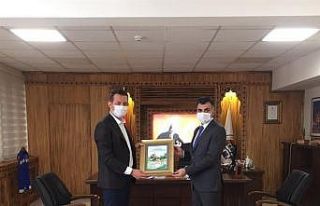 Milli Eğitim Müdürü Vargeloğlu’ndan veda ziyareti