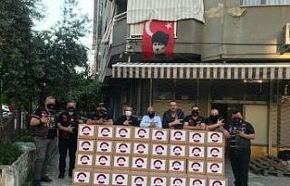 Motosiklet tutkunlarından yardım eli