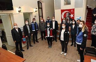 Mudanya Belediyesi personeline teşekkür ziyareti