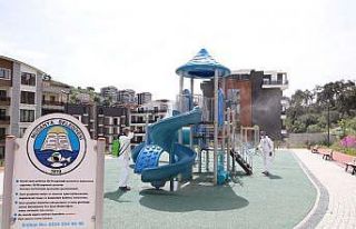 Mudanya’da parklar çocuklar için hazırlanıyor