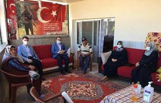 Müftü Kondi şehit annelerini unutmadı