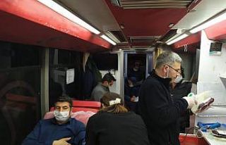 Muradiye’de kan bağışı kampanyasına yoğun...
