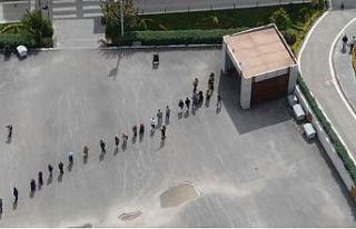 Niğde’de ’Drone’ ile sosyal mesafe denetimi