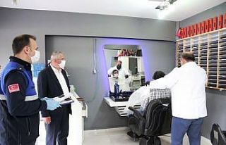 Nilüfer’de berber ve kuaförlere zabıta denetimi